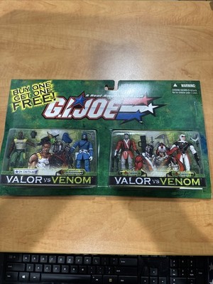 GIJoe Venom vs Valor Bonus Pack BOGO MISB