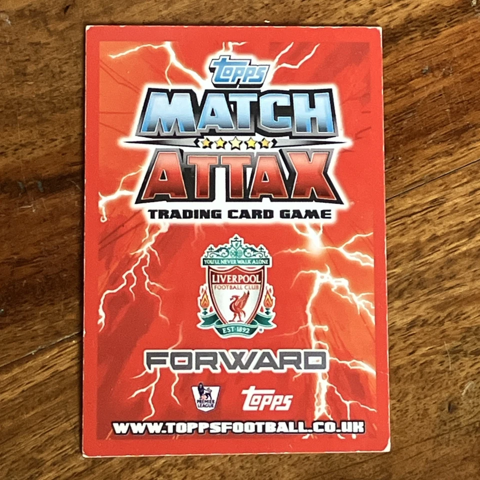 Match Attax 2012/13 Fabio Borini Star Signing - Image 2 of 2