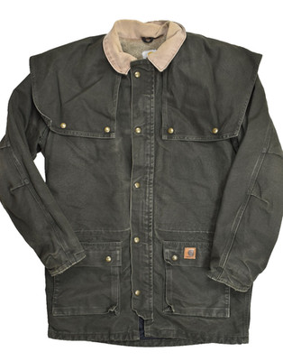 Carhartt C70 MOS Moss Green Sandstone Duster Ridge Coat Jacket