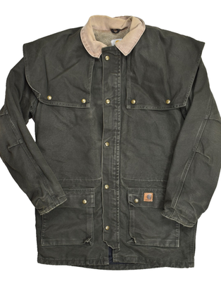 Carhartt C70 MOS Moss Green Sandstone Duster Ridge Coat Jacket