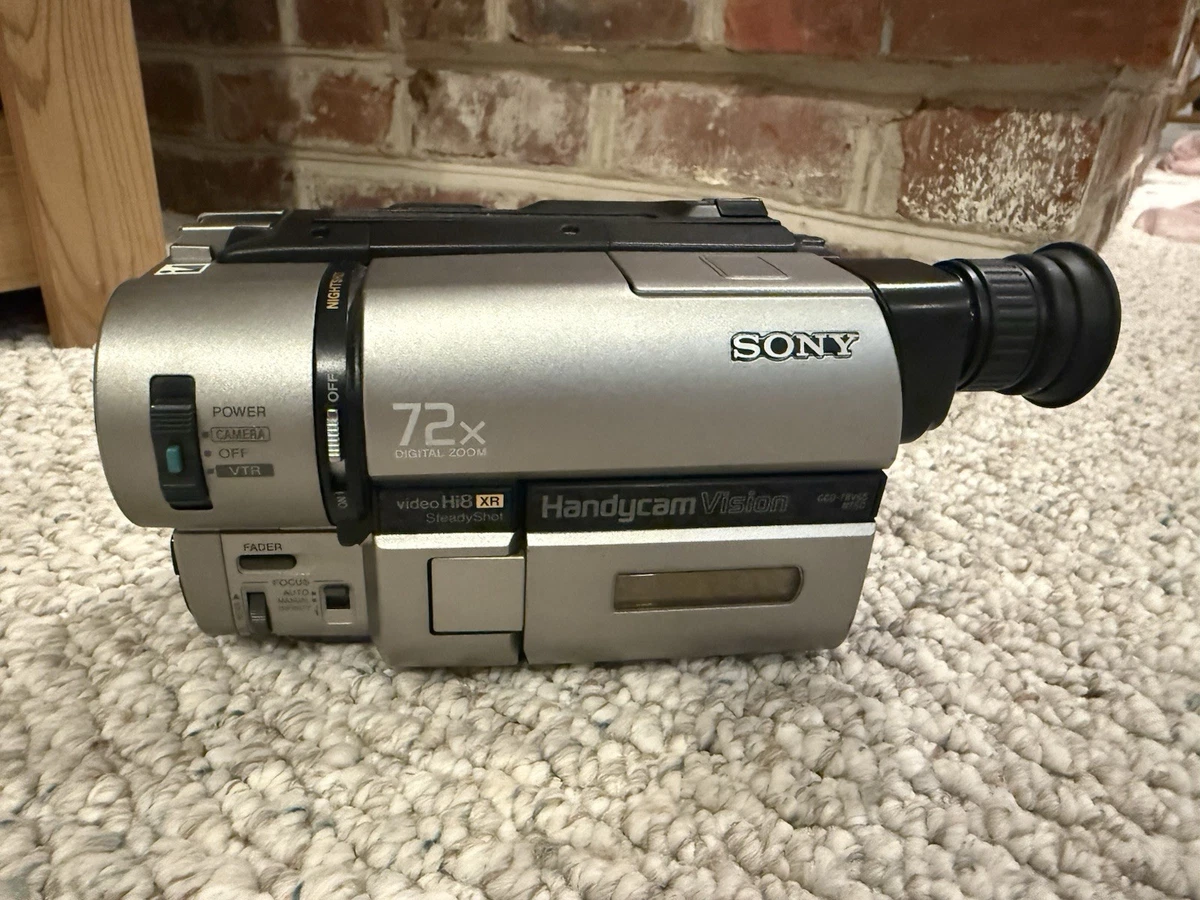 25+ Sony Handycam 72x Digital Zoom Hi8 Camcorders for sale