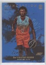 2021-22 Topps Inception OTE Overtime Elite Blue 195/199 De'Vontes Cobbs #27 6o3