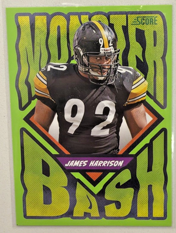 2026 Panini Score-A-Treat Monster Bash Slime James Harrison #283 Steelers