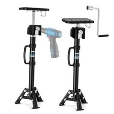 Set of 2 RV Slide Out Support Jacks - Tripod Stand Flat Top - RV Support Jacks