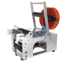 MT-50 Semi- Automatic Round Bottle Labeling Machine