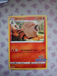 Arcanine (Illustration Contest 2022) SWSH304 Pokémon TCG Promo