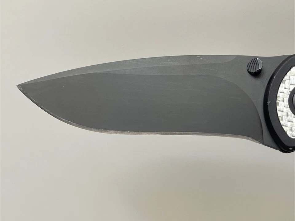 Cuchillo Plegable Kershaw 1670SG10 Silver Blur Ken Onion 440A EE. UU. 2006 Foto 3 de 4
