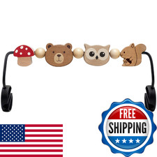 Joyxzacp Baby Bouncer Toy Bar  Compatible with Baby Bjorn Bouncer, Wooden Bounce