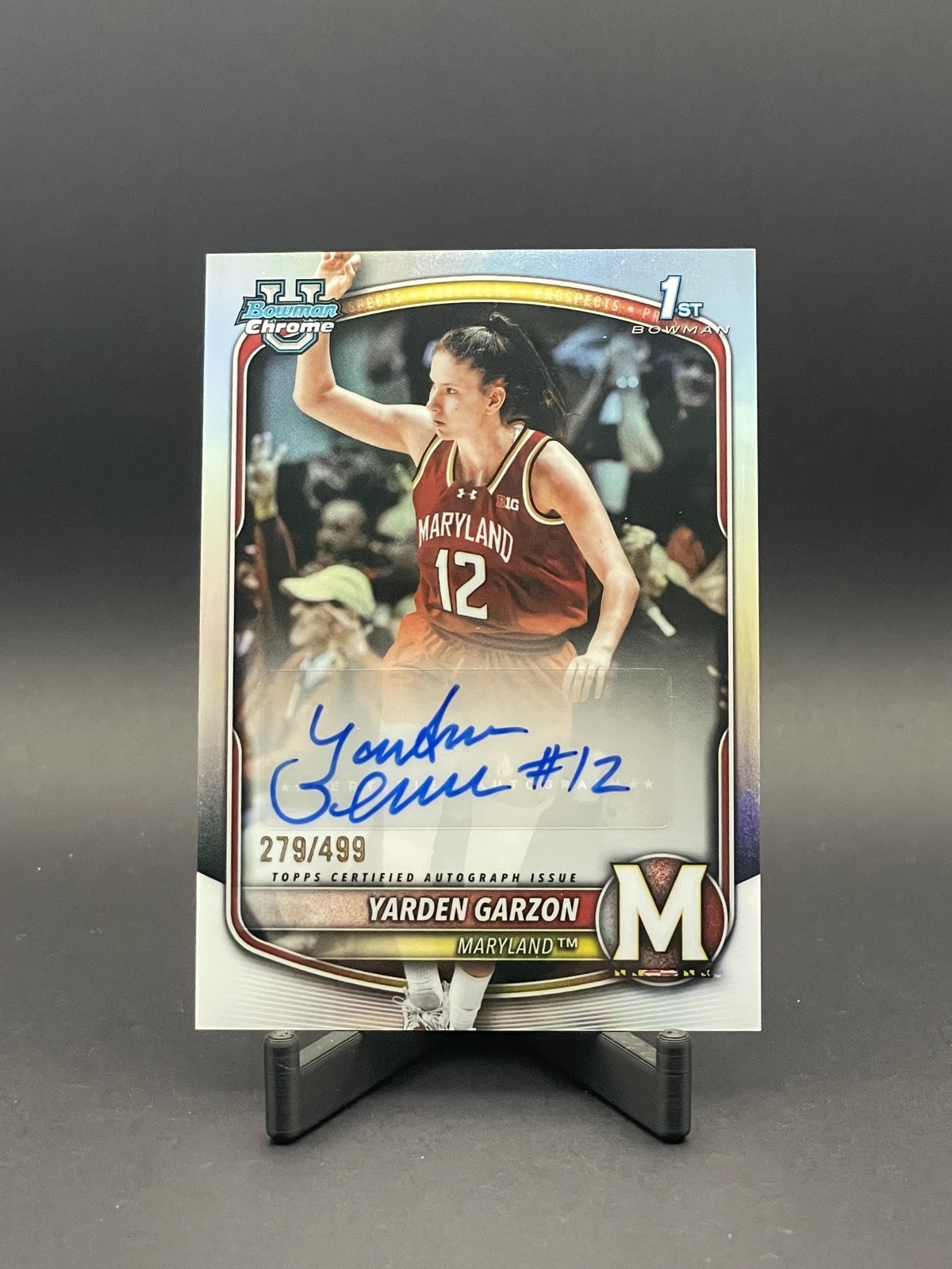 2025-26 Bowman - Chrome Prospect Autographs Yarden Garzon #CPA-YG (AU, RC)