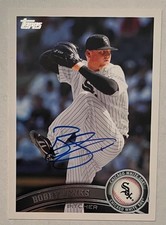 BOBBY JENKS 2011 Topps #122 SIGNED AUTO Autograph Card Chicago White Sox