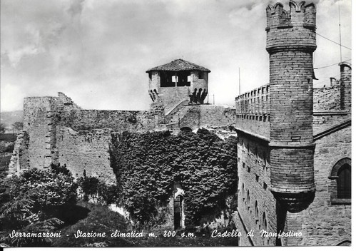 SERRAMAZZONI CASTELLO DI MONFESTINO - V1960 - Picture 1 of 1