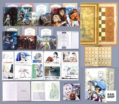 The Heroic Legend of Arslan Limited Edition Box Set 8 Discs DVD Japanese Import