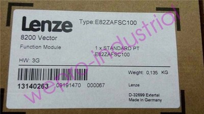 E82ZAFSC100 NEW LENZE Function Module Inverter 8200 Vector