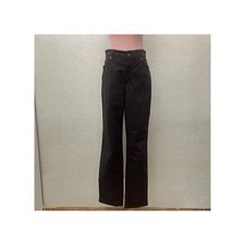 Gloria Vanderbilt Amanda Classic High Rise Stretch Black Tapered Jeans Womens 6