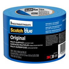 Original Multi-Surface Painters Tape, 1 Inch Wide 0.94 in. x 60 Yds , 3 Roll...
