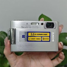Sony Cyber-shot DSC-T200 Silver 8.1MP Compact Digital Camera 5x Optical Zoom