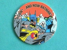 SKYBOX POG 1993 "BATMAN" SKYCAPS # 35. ROBIN .. AND NOW BATMAN.