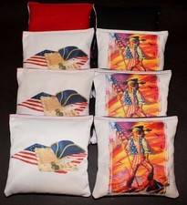CustomUSA Constitution Pledge allegiance ACA Regulation Cornhole bags B102 B124