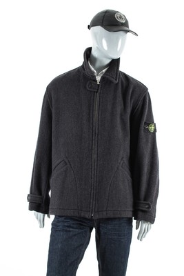 stone island wool jacket