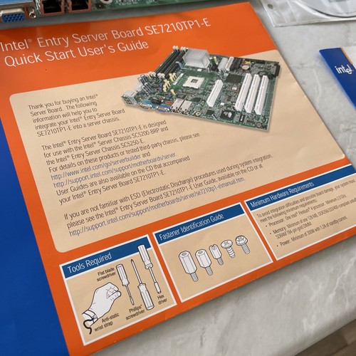 Intel Entry Server Board SE7210TP1-E Including Original Manual & Installation CD - Picture 3 of 6