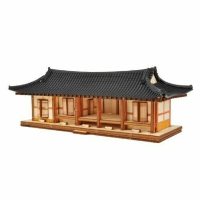 YoungModeler Ho Serie Korea traditionelles Ziegeldachhaus Holzmodellbausatz