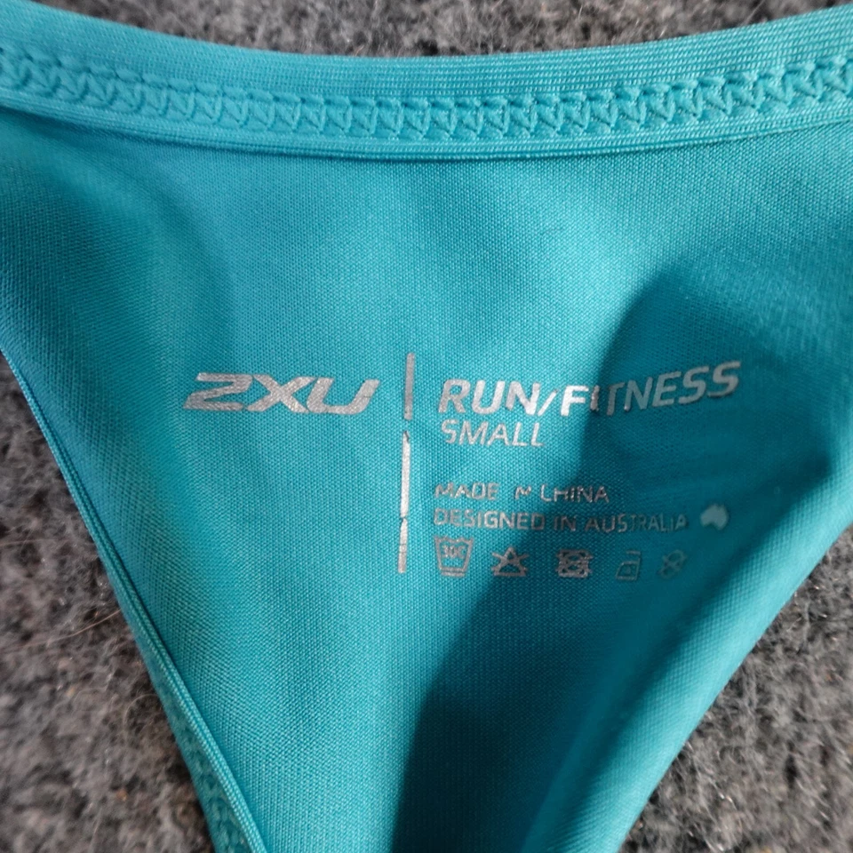 2XU Майка маленький синий твердый Майка спортивная - Изображение 2 из 4