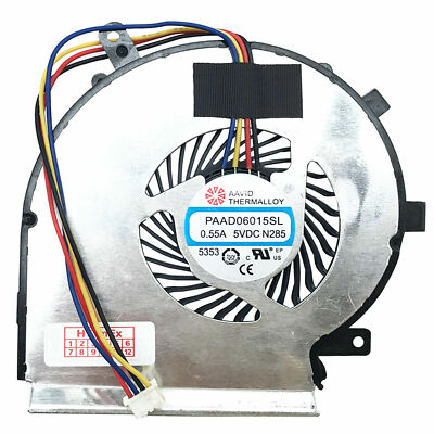 4-PIN GENUINE MSI GE62VR GP62VR GP62MVR GE72VR GP72VR CPU-Lüfter PAAD06015SL