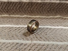 2000 Kennedy Half Dollars size 10 coin ring handmade mixed metals
