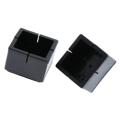 10pcs Viereckig Stuhlbein Kappen Bodenschoner Stuhlbeinkappen Möbel
