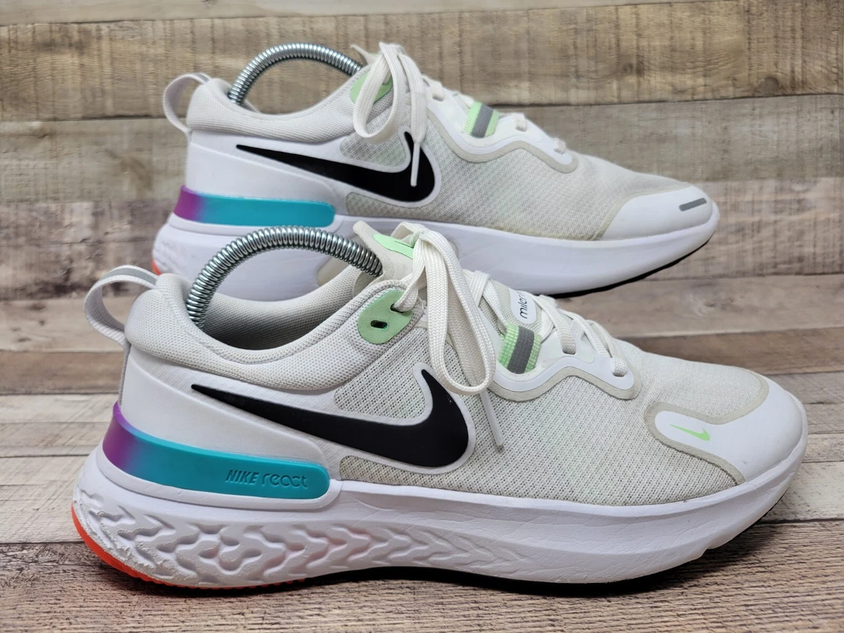 Mens nike hotsell react white