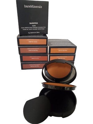 NEW bareMinerals BAREPRO Wear 16 Hour Powder Perfecting Foundation 8 gr .28 oz