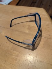 OB Z87 Vintage Mid 70's Safety Glasses, Light Blue