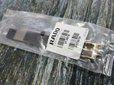 Rado Leather Black Original Watch Strap 08750 R07808750 fit 153.0383.3 R2038155