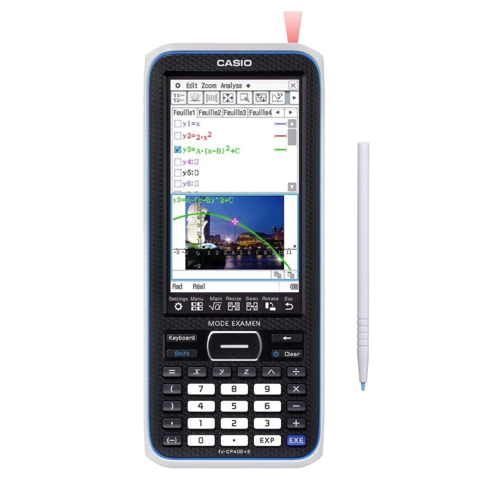 Casio FX-CP400+E – Calculatrice Graphique Tactile Haute Résolution – Mode Examen - Photo 4/4