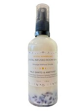Palo Santo and Amethyst Crystal Wonderland Infused Cleansing Room Spray Gemstone