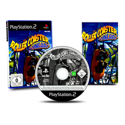 Playstation 2 PS2 Spiel Rollercoaster Roller Coaster Funfare in OVP mit Anleitun