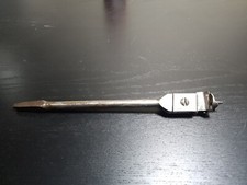 Antique Brace Drill Bit WRIGHT EXPANSIVE ADJUSTABLE SPADE Rare Patent 1913