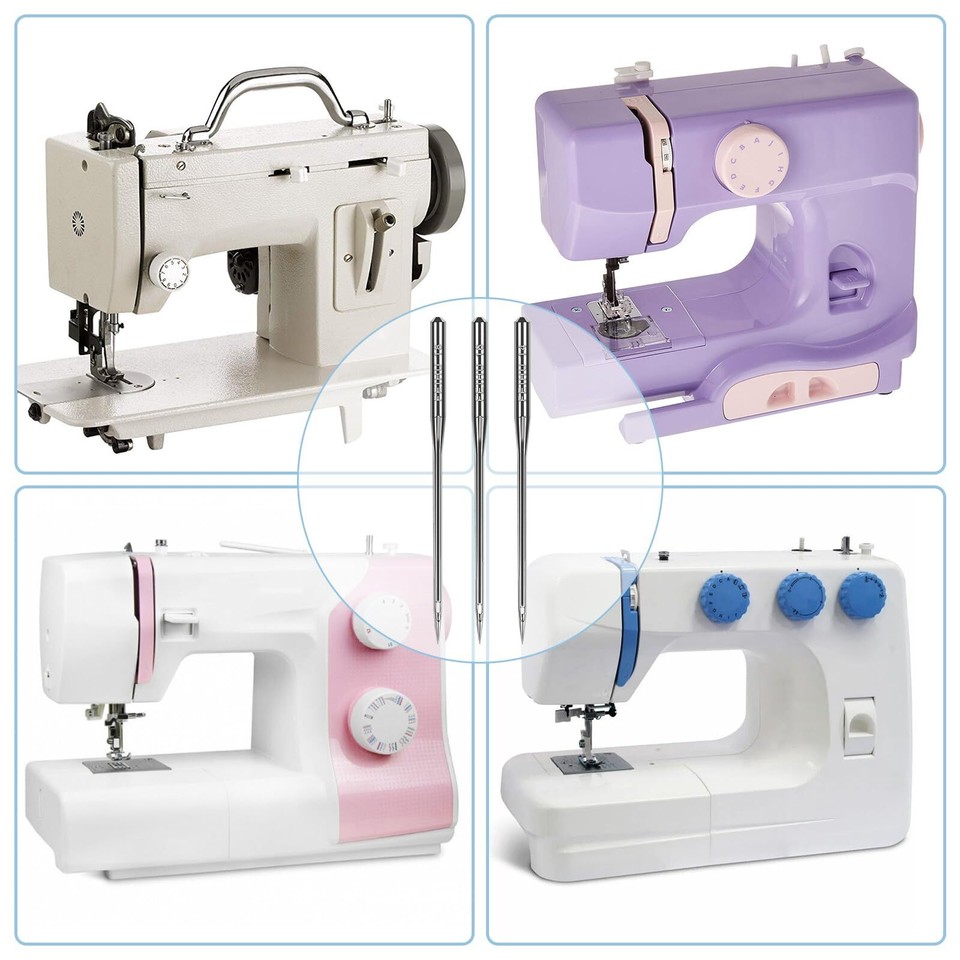 100PCS 100/16 Home Sewing Machine Needles Craft for Brother Janome