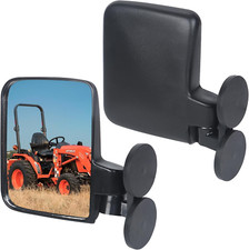 2x Tractor Mirrors Strong Magnetic Side Mirrors for John Deere, Kubota