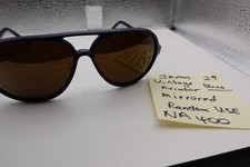 VINTAGE JAPAN AVIATOR SKI SUNGLASSES NA 400 BLUE RANDOM USE SG 29