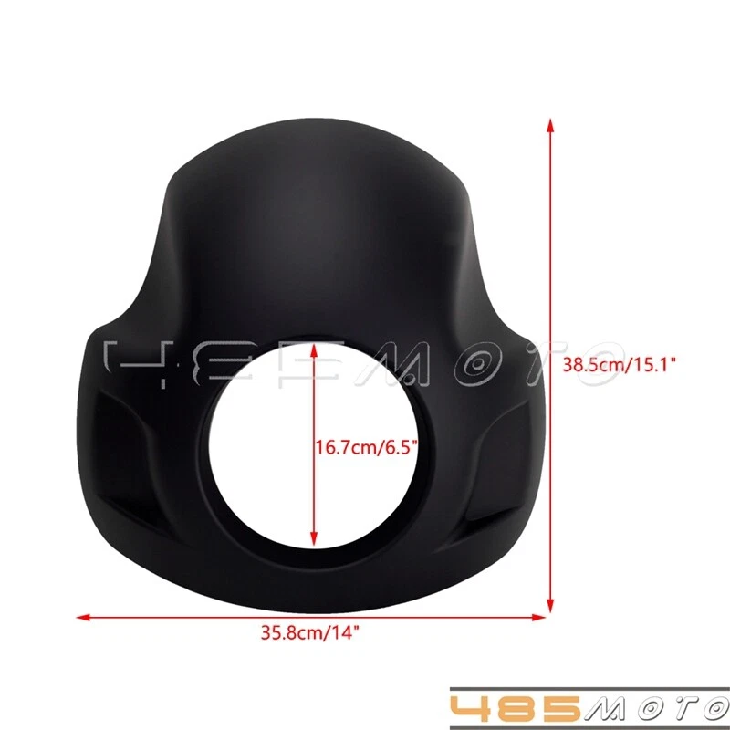 Carenado de faros delanteros de 5,75" para Harley Sportster Forty-Eight XL1200X hierro 883 Foto 3 de 4