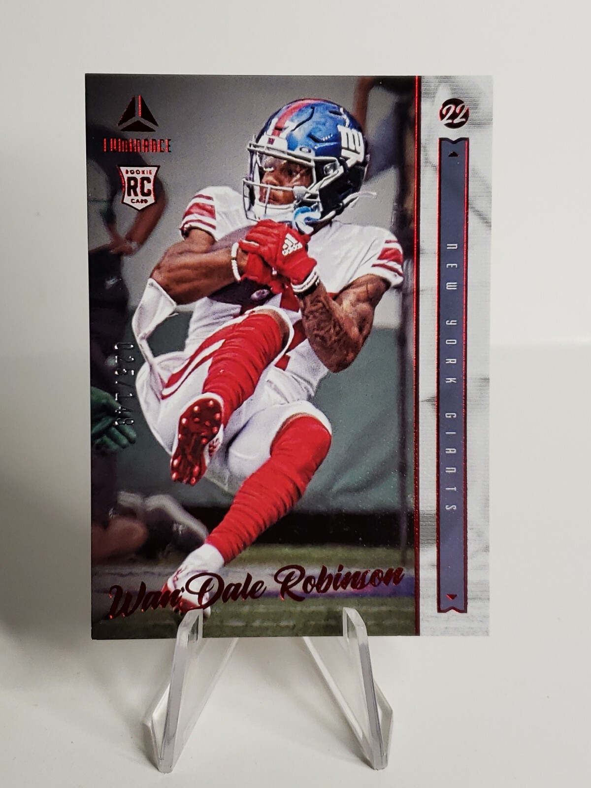Wan'Dale Robinson Panini Chronicles Luminance Update Rookies #211 Red