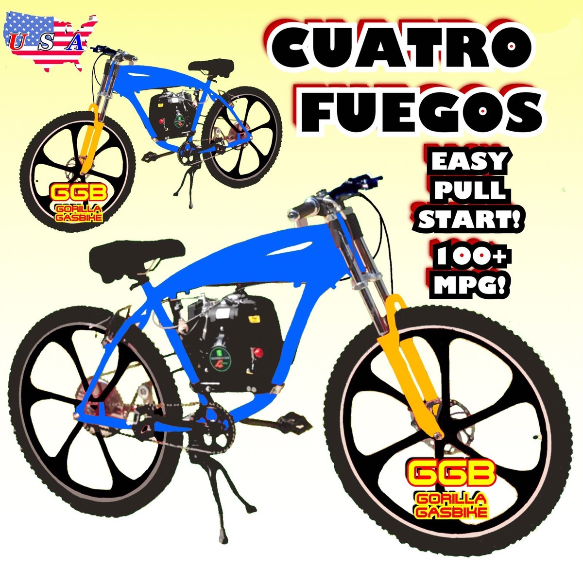 motorized bike Kit And 26