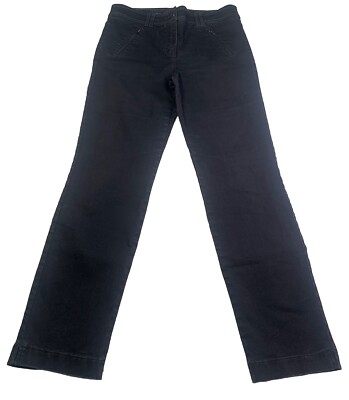 Gerry Weber Roxy Jeans Women's Size 8 Black  30 x 28 Actual  Super Stretch