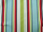 In/Outdoor Richloom Aynovak Stripe Acrylic Upholstery Fabric 17"X17"