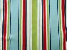 IN/OUTDOOR RICHLOOM AYNOVAK STRIPE ACRYLIC UPHOLSTERY FABRIC 17"X17"