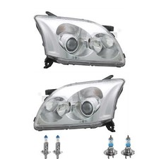 Scheinwerfer Set inkl. OSRAM Lampen H7 H1 für Toyota Avensis Station Wagon T25