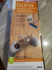 Bona Multi Surface Floor Care Kit w/ Tele Pole, Pads & 32oz Bottle # WM700051188