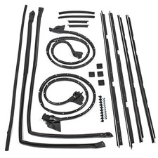17 Pcs Door Tailgate Weatherstripping Seal Kit 2135478 For 78-87 Chevy El Camino
