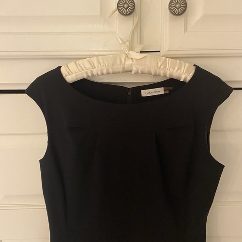Calvin Klein Black Cocktail Dress. Size 8. - Picture 2 of 8